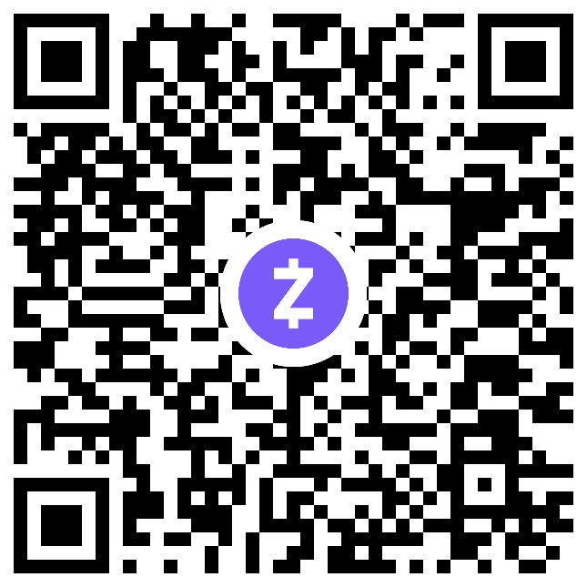 Shielded ZEC donation address QR code